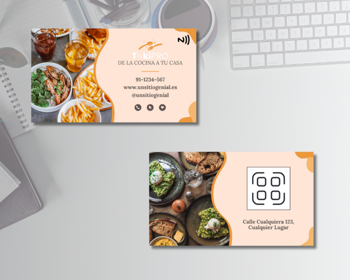 Modelo de tarjeta TokiPRO - Diseño Personalizado